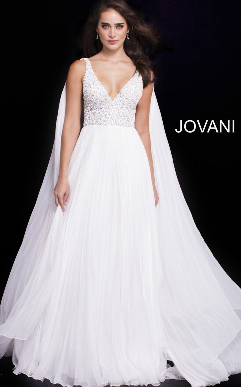 Jovani 51461BG White