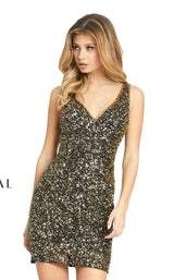 Mac Duggal 5201N Black/Gold