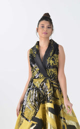 In Couture 5206 Mustard-Black