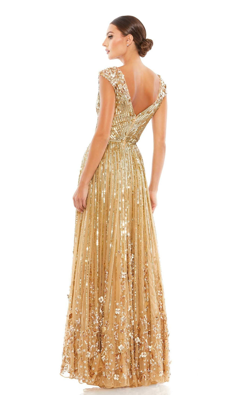 Mac Duggal 5223 Champagne