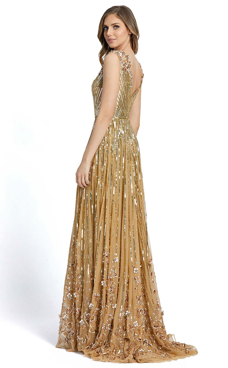 Mac Duggal 5223D Champagne