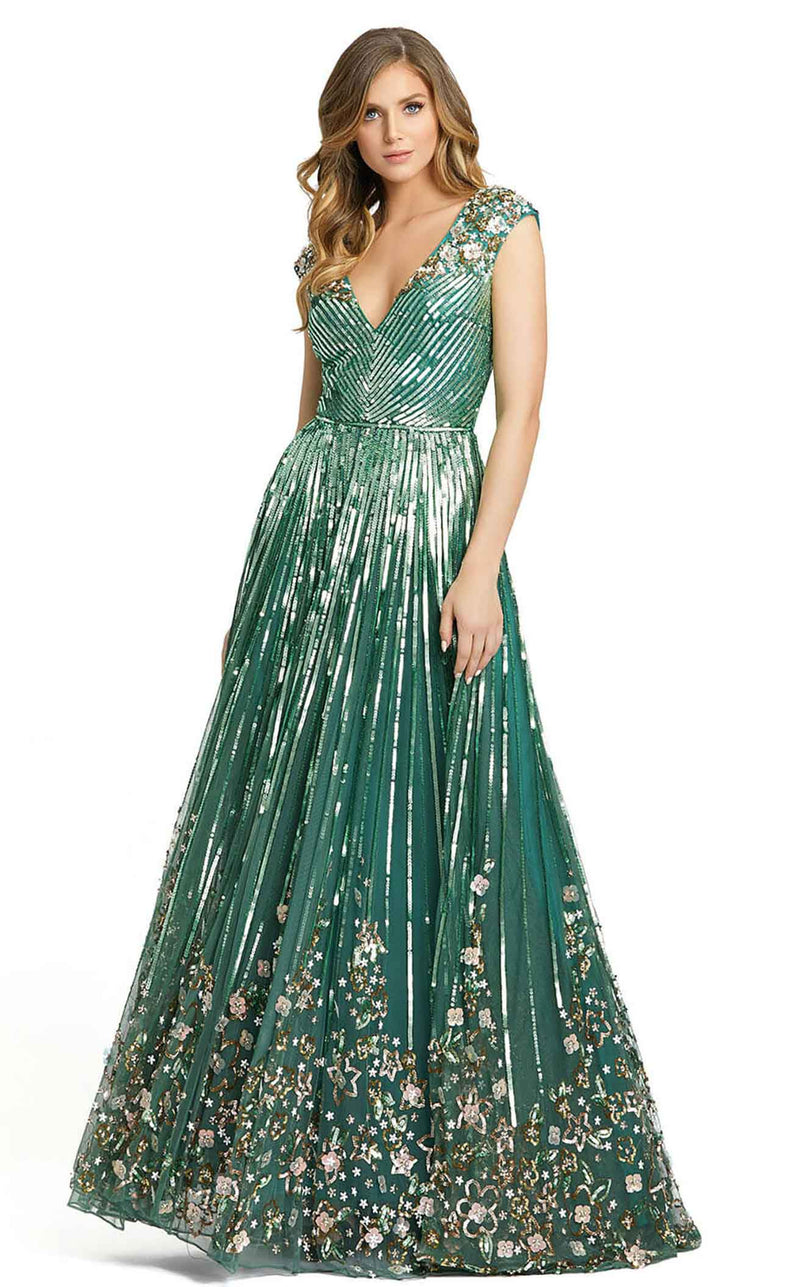 Mac Duggal 5223D Sage