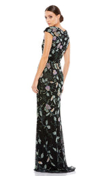 Mac Duggal 5229 Black Multi