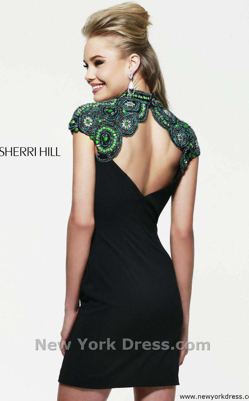 Sherri Hill 32038 Emerald/Black