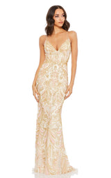 Mac Duggal 5309 Champagne