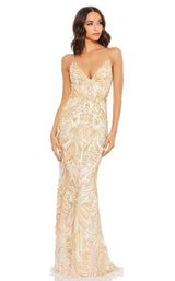 Mac Duggal 5309D Champagne