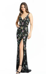 Mac Duggal 5313D Black Multi