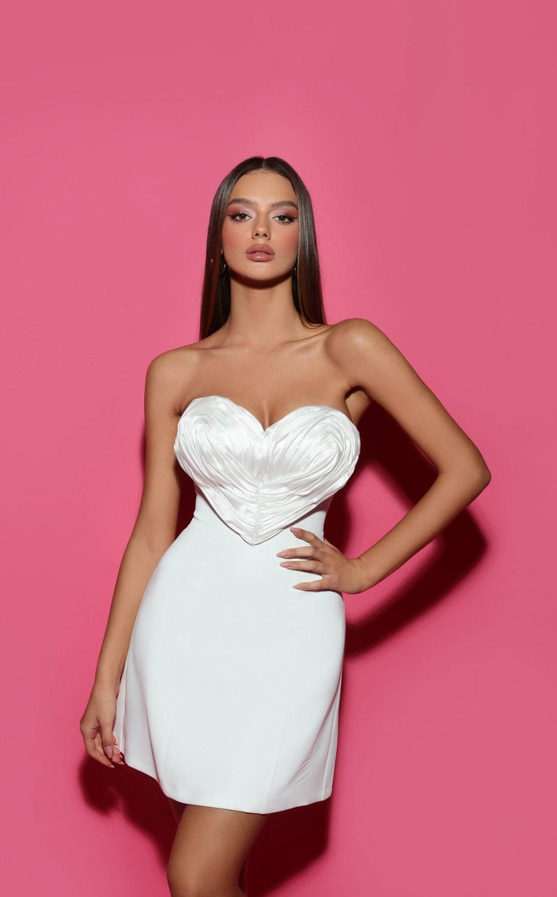 Tarik Ediz 53153 Dress Ivory