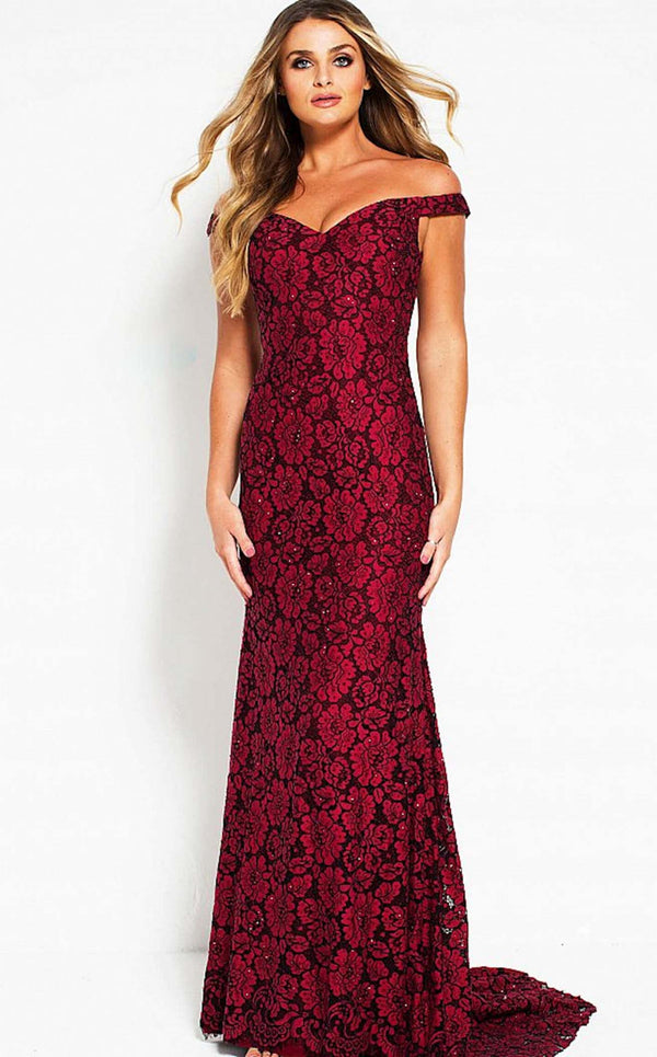 Jovani 53208bg Burgundy