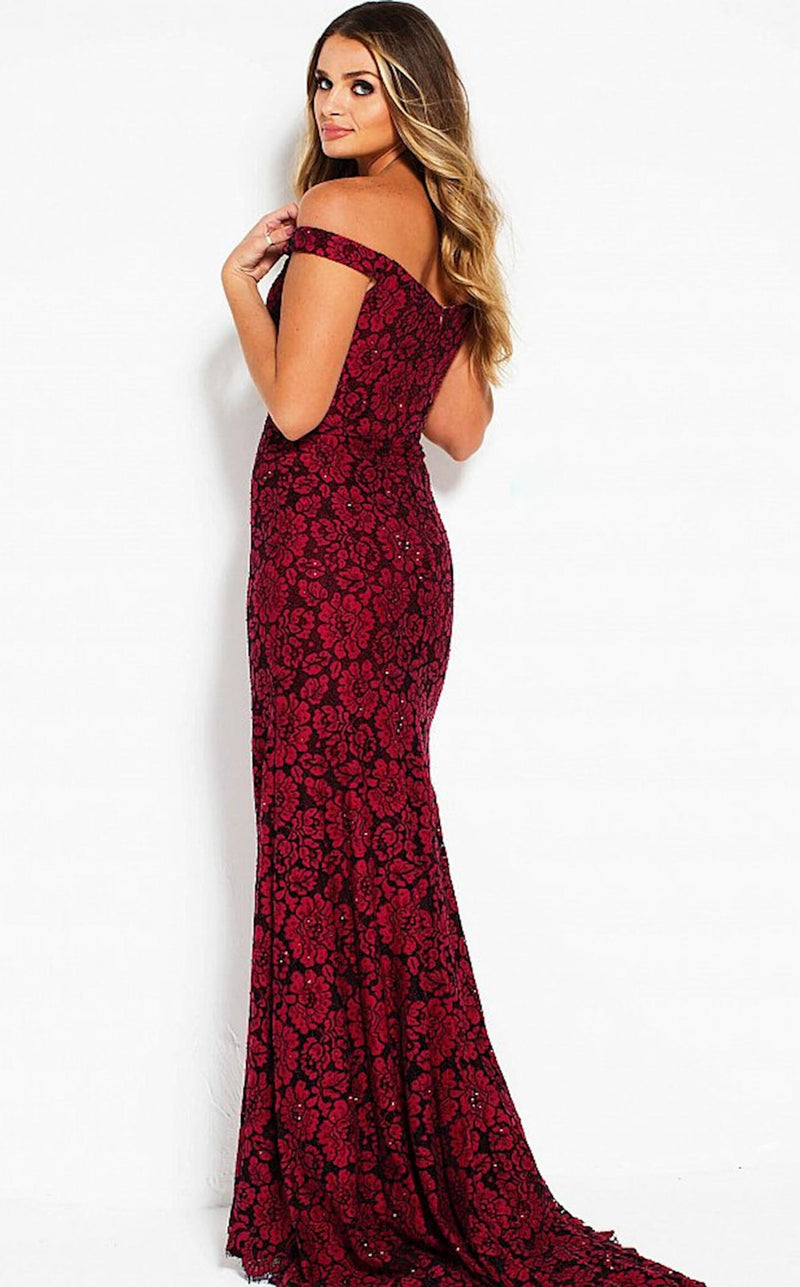 Jovani 53208bg Burgundy