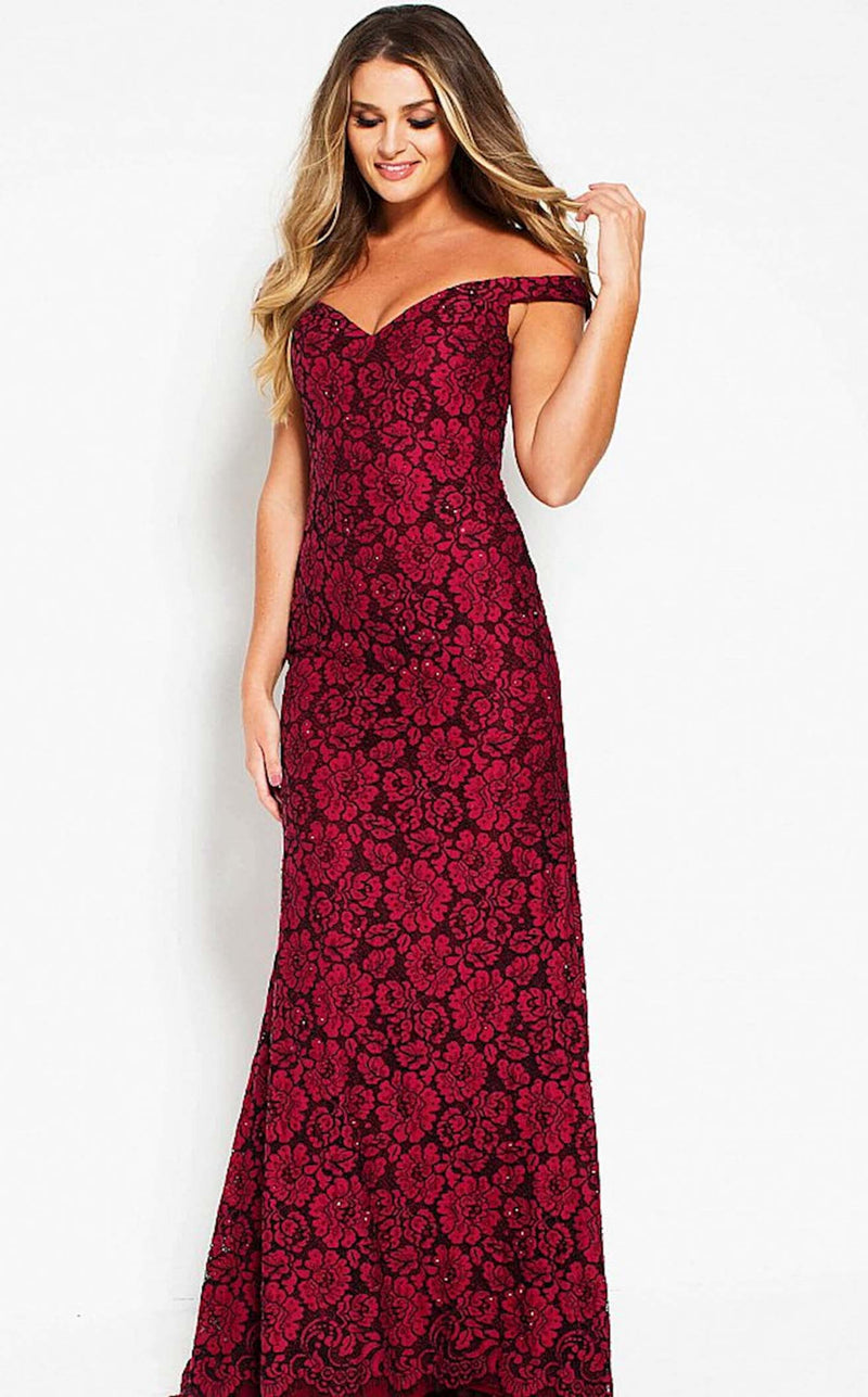 Jovani 53208bg Burgundy