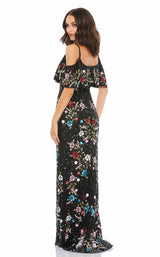 Mac Duggal 5398 Black Multi