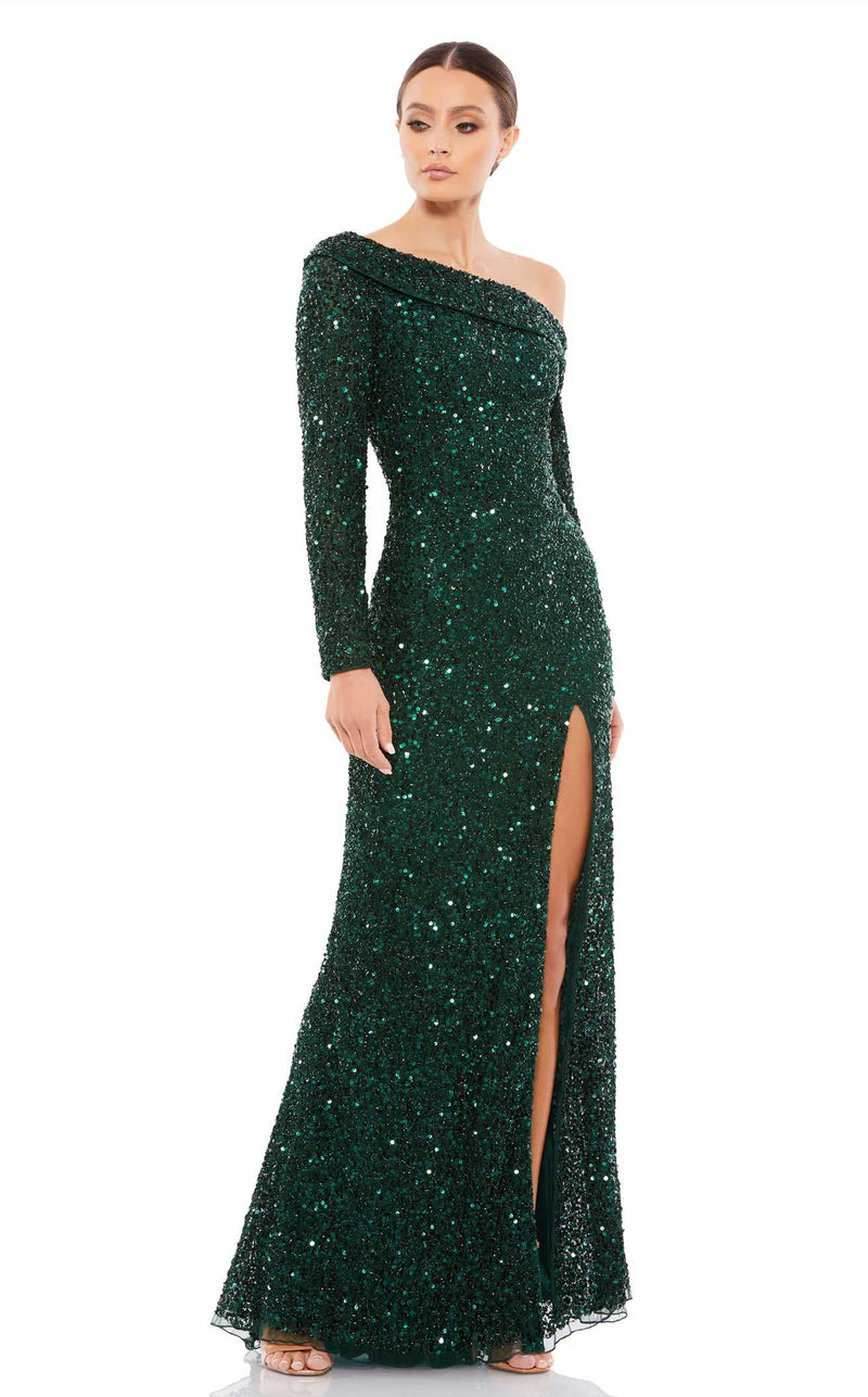 Mac Duggal 5449 Emerald Green