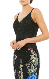 Mac Duggal 5475 Black Multi