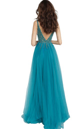 Jovani 54873 Teal