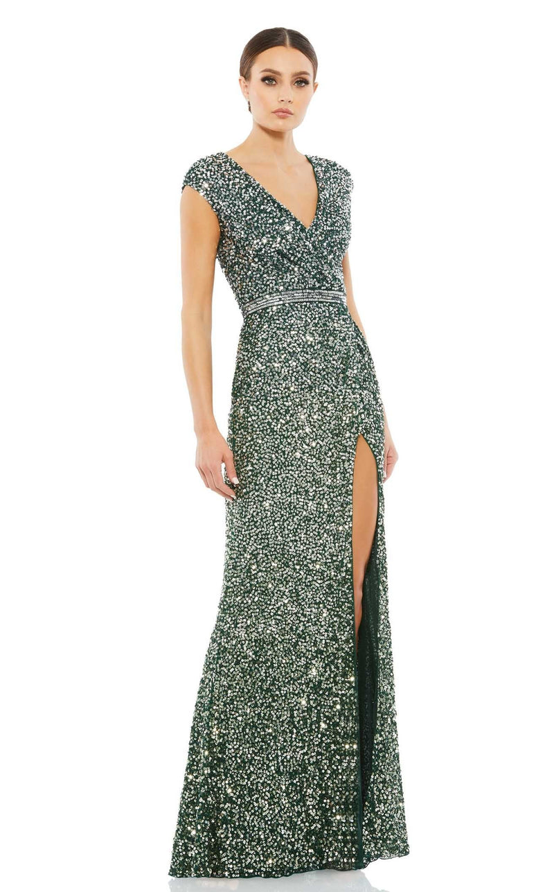 Mac Duggal 5489 Forest-Green