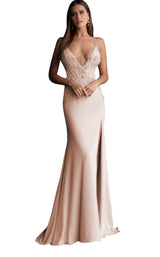 Jovani 54927BG Nude