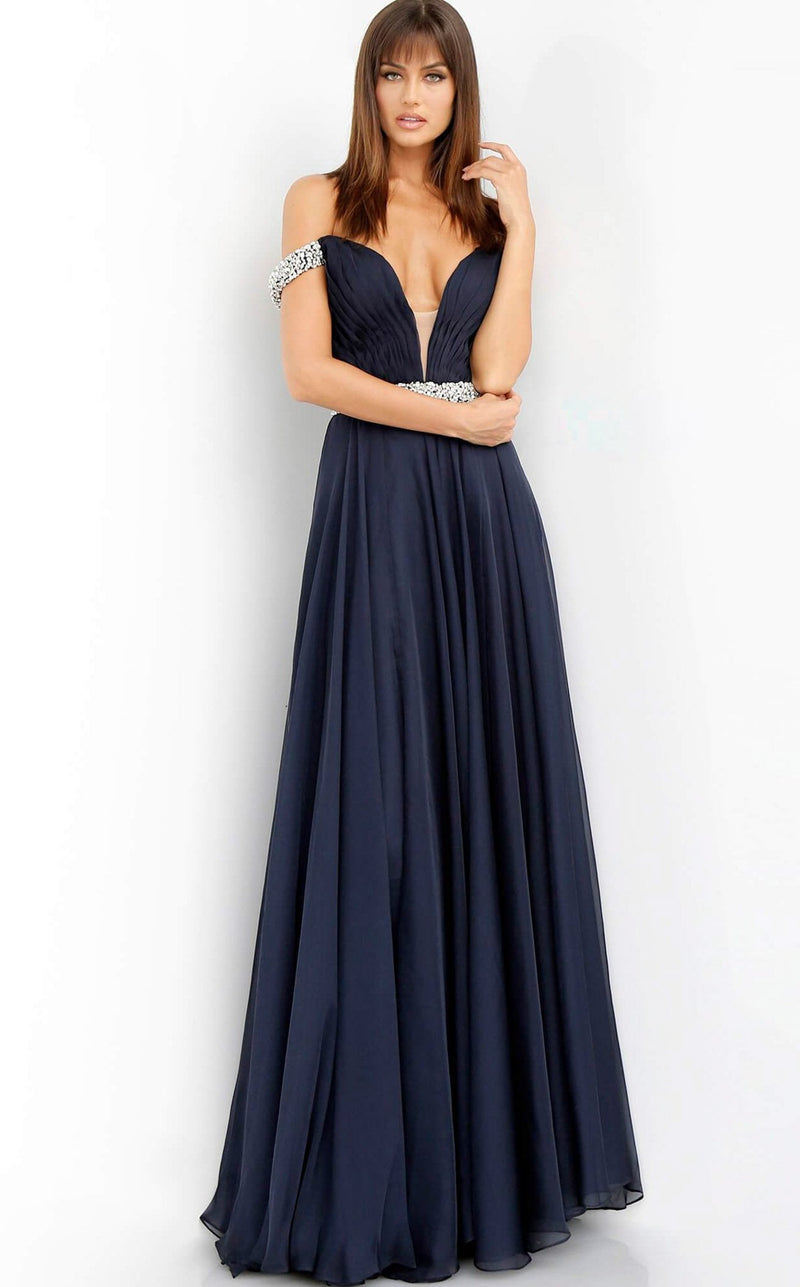 Jovani 54935BG Navy