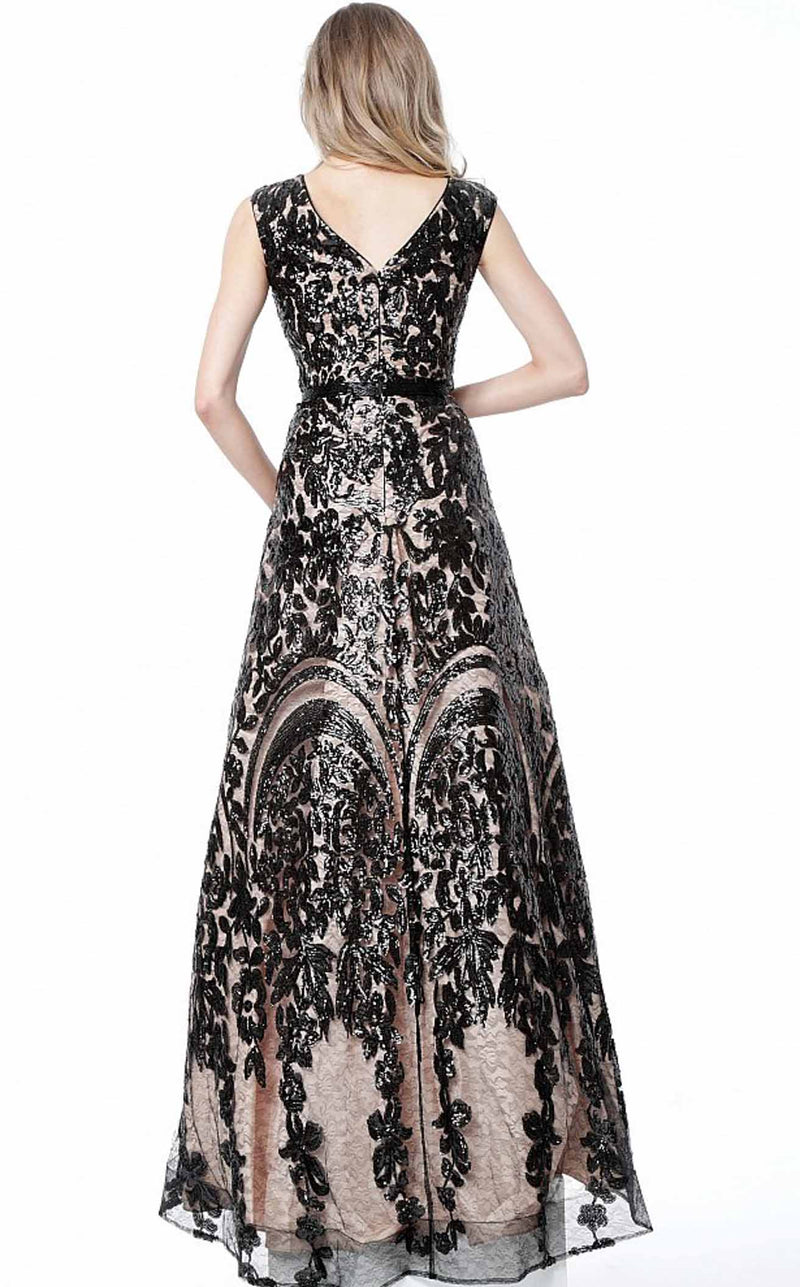 Jovani 55013bg Black-Nude