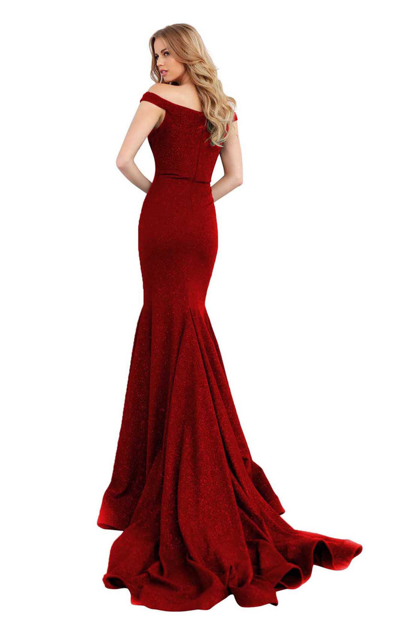 Jovani 55187BG Burgundy