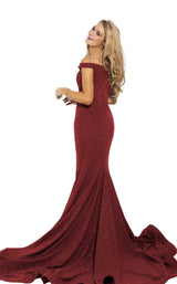 Jovani 55187BG Burgundy