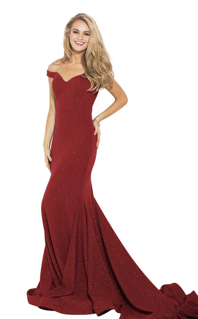 Jovani 55187BG Burgundy