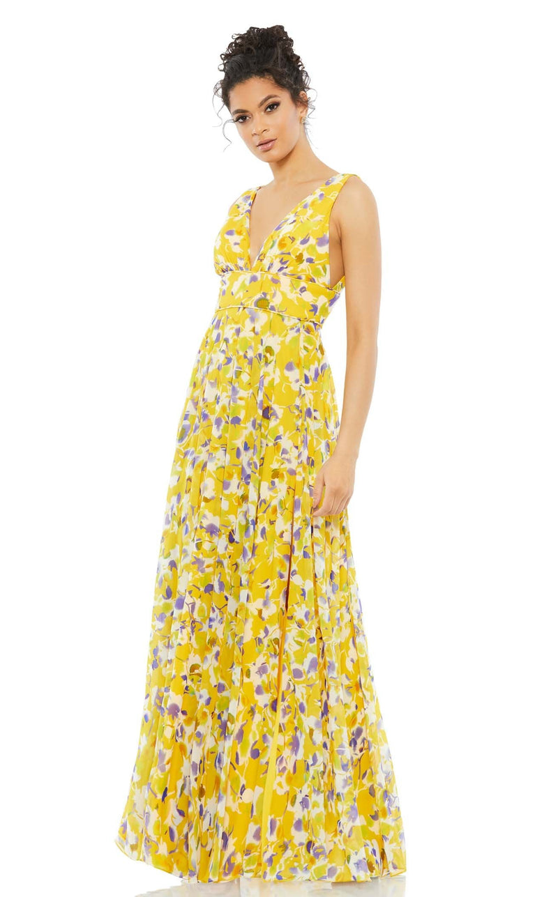 Mac Duggal 55434 Yellow Multi