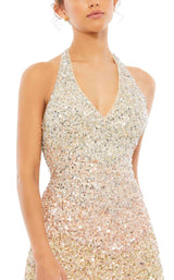 Mac Duggal 5554 Silver/Gold