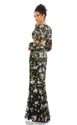 Mac Duggal 5566 Black Multi