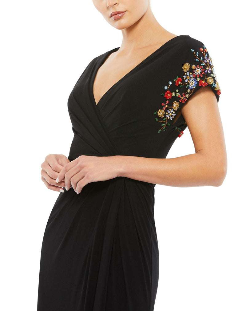 Mac Duggal 55709 Black Multi