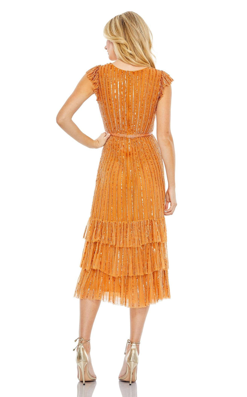 Mac Duggal 5585 Burnt-Orange