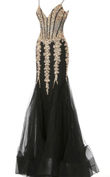 Jovani 56032 Black/Gold