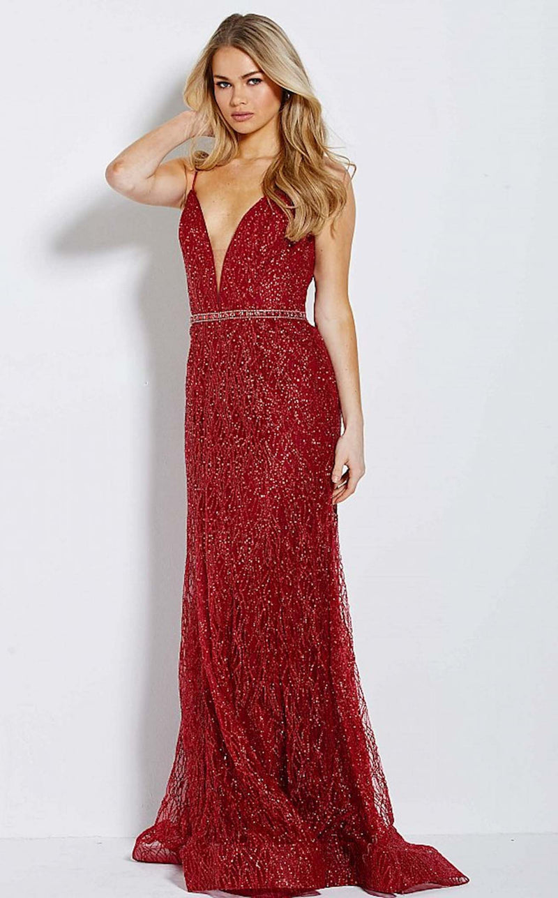 Jovani 56050BG Burgundy