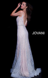 Jovani 56050 Silver-Nude