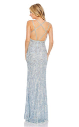 Mac Duggal 5655 Pale Blue