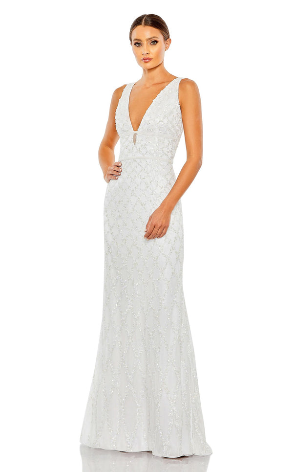 Mac Duggal 5669 White