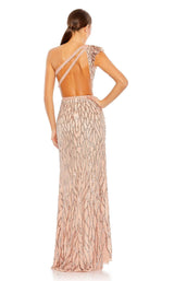 Mac Duggal 5680 Rose Gold