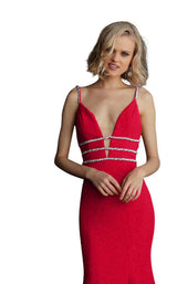 Jovani 58549 Crimson