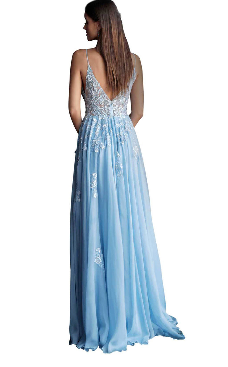 Jovani 58632 Light Blue