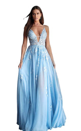 Jovani 58632 Light Blue