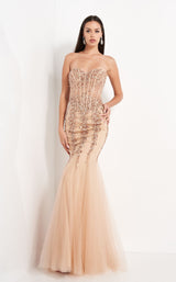 Jovani 5908BG Golden-Mix