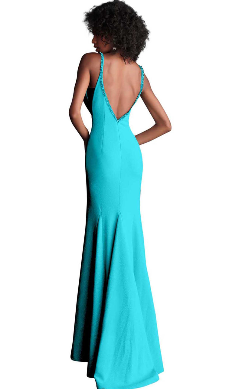 Jovani 59481 Aqua