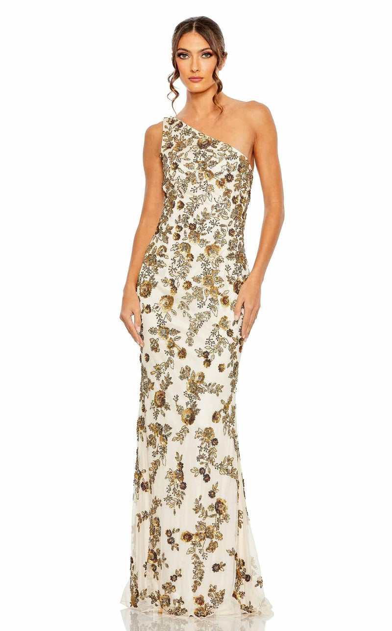 Mac Duggal 5955 Dress Champagne-Gold