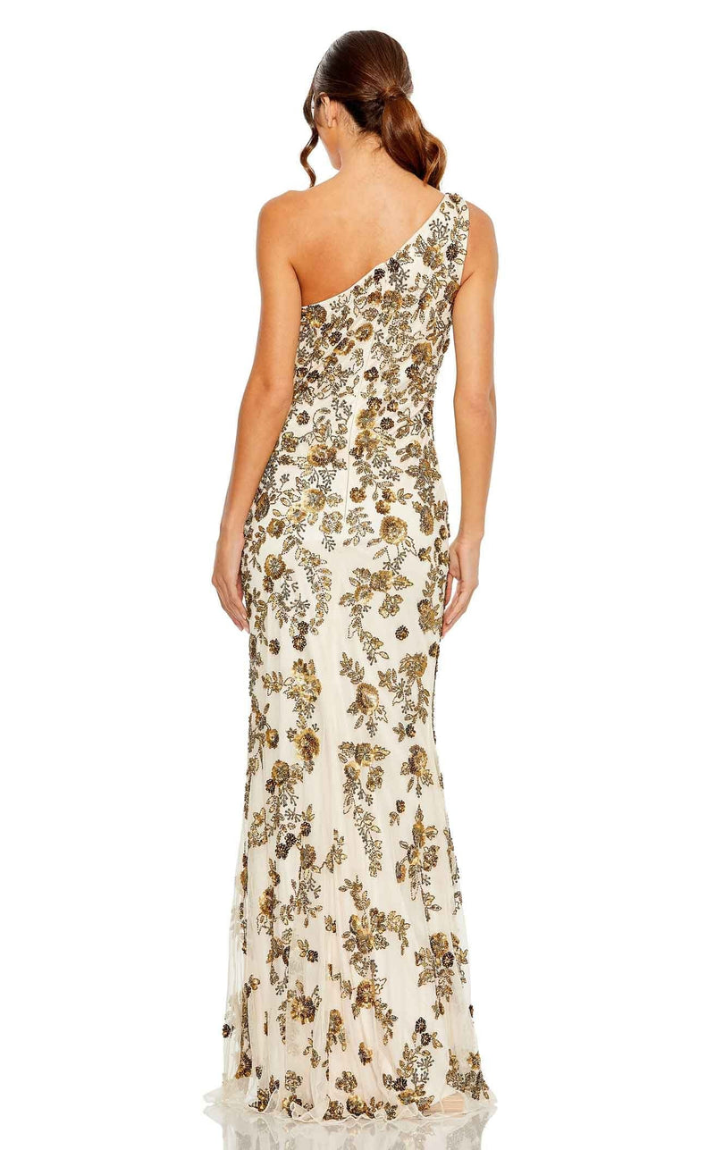 Mac Duggal 5955 Dress Champagne-Gold