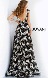 Jovani 60024BG Black Multi