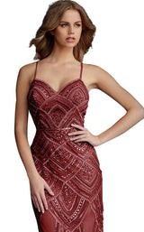 Jovani 60653BG Burgundy