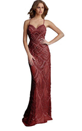 Jovani 60653BG Burgundy