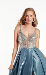 Alyce 60886 Silver-French-Blue