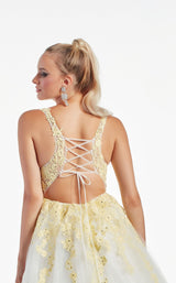 Alyce 60889 Light-Yellow-Diamond-White