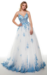 Alyce 61008 Diamond-White-Azure